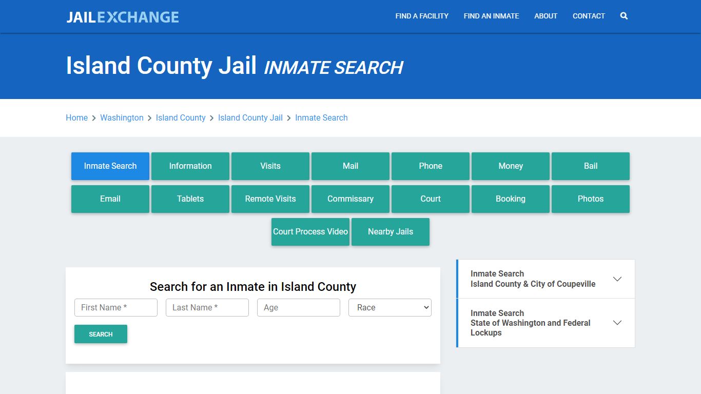 Island County Jail, WA Inmate Search: Roster & Mugshots